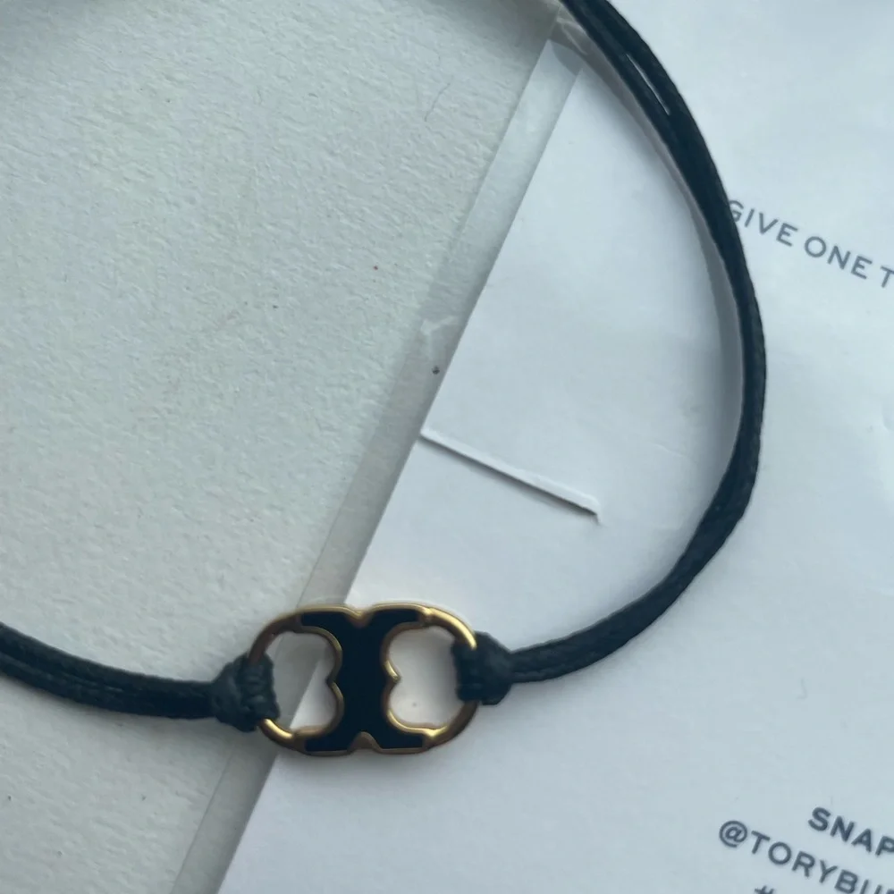 Tory Burch Black and Gold Jewelry Bracelet - Picture 3 of 5